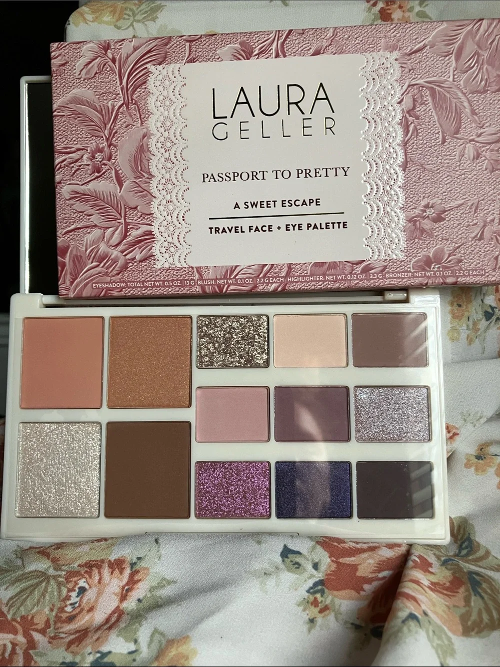 Laura Geller-& Watercolor Multi Eyeshadow Palettes& travel, face, & eye palette